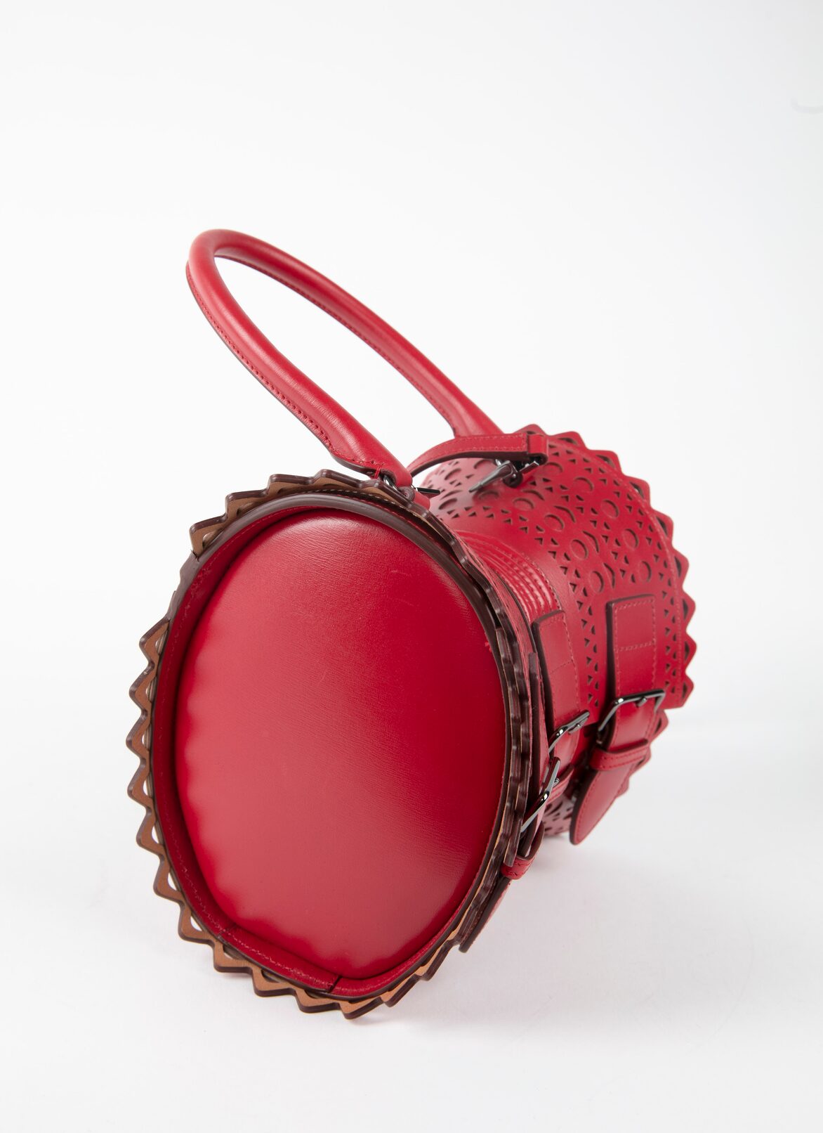 Handbags ALAÏA LACQUER RED HANDBAGS